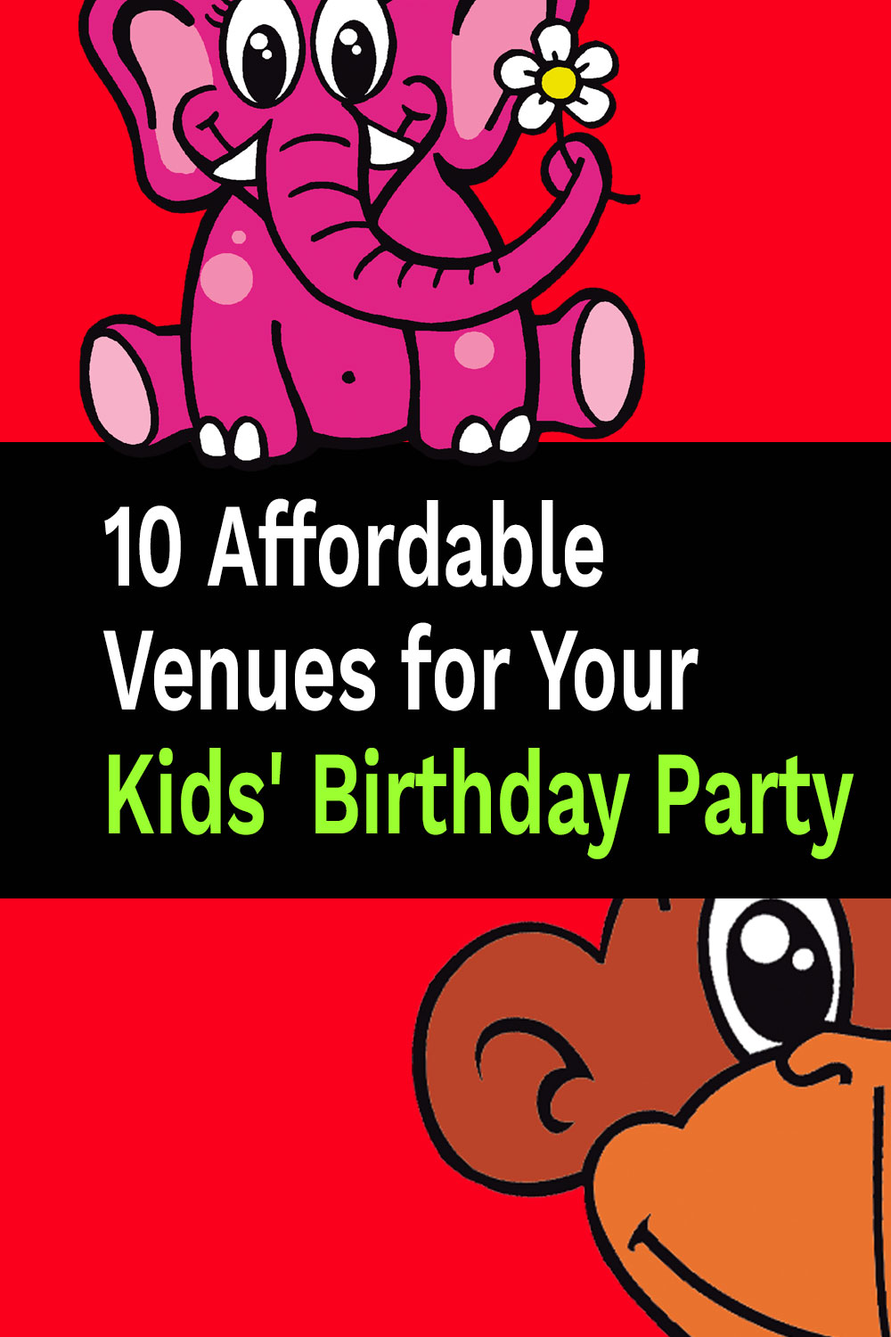 10 lugares asequibles para la fiesta de cumpleaños de sus hijos