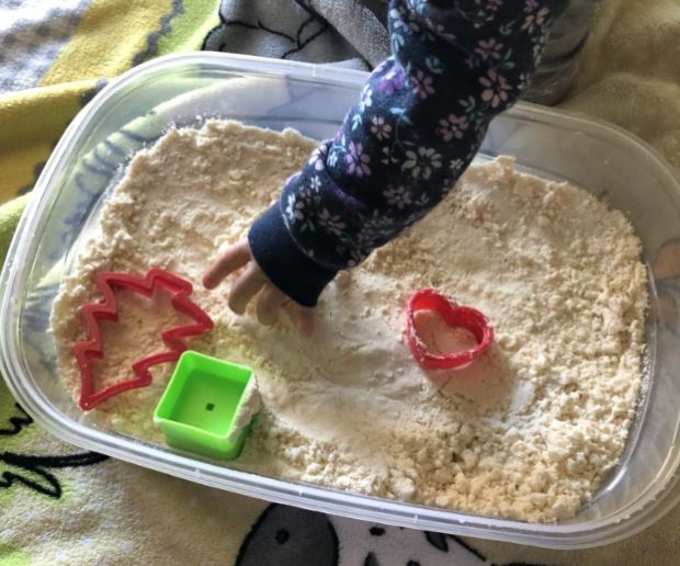 DIY Moon Sand - Fun Activities with Kids