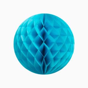Honeycomb Ball Blue Paper 30cm