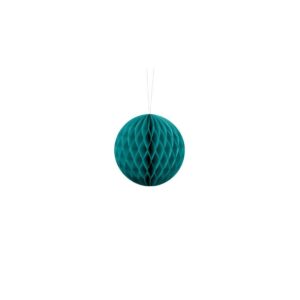 Honeycomb Ball, Pastel Lagoon Blue, 10cm