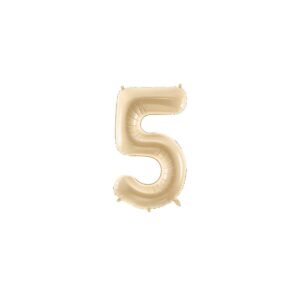 Foil Balloon 72cm Beige – N 5